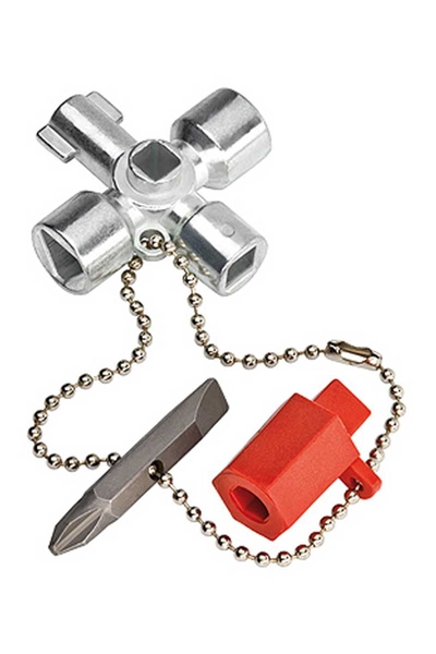 Knipex - Knipex 00 11 02 Kısa Kumanda Dolabı Anahtarı Knipex - Knipex 00 11 02 Kısa Kumanda Dolabı Anahtarı