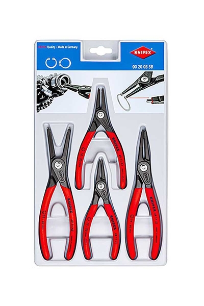Knipex 00 20 03 SB Ağır Hizmet Segman Pensesi Seti
