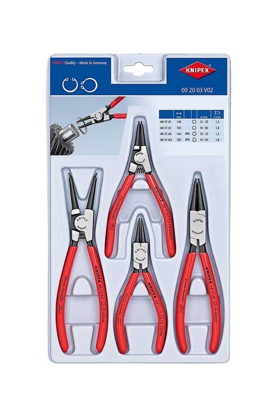 Knipex - Knipex 00 20 03 V02 Segman Pense Seti Knipex 00 20 03 V02 Segman Pense Seti - Thumbnail