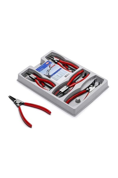 Knipex 00 20 04 V01 8 Parçalı Segman Pens Seti - Thumbnail