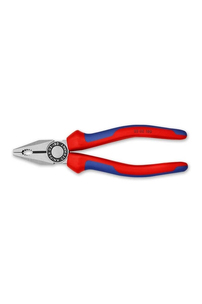 Knipex 00 20 09 V01 Kombine Pense Yan Keski Fort Pense Seti - Thumbnail
