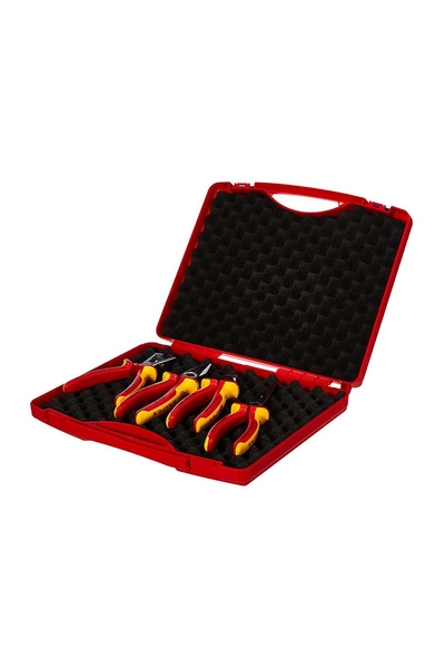Knipex - Knipex 00 20 15 - 4 Parçalı VDE Kompakt Kutu Knipex 00 20 15 - 4 Parçalı VDE Kompakt Kutu - Thumbnail