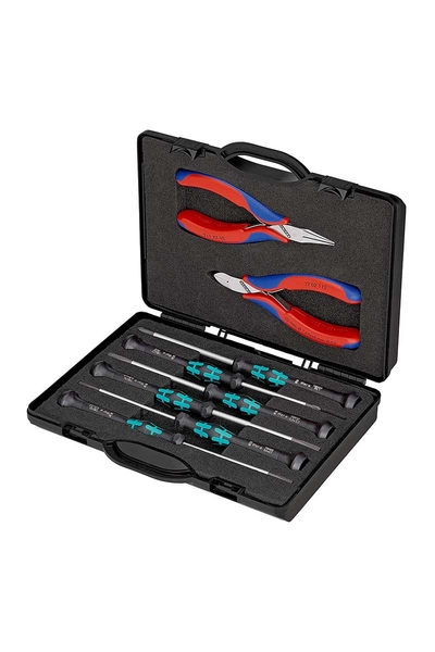 Knipex - Knipex 00 20 18 Elektronikçi Pense Seti Knipex - Knipex 00 20 18 Elektronikçi Pense Seti