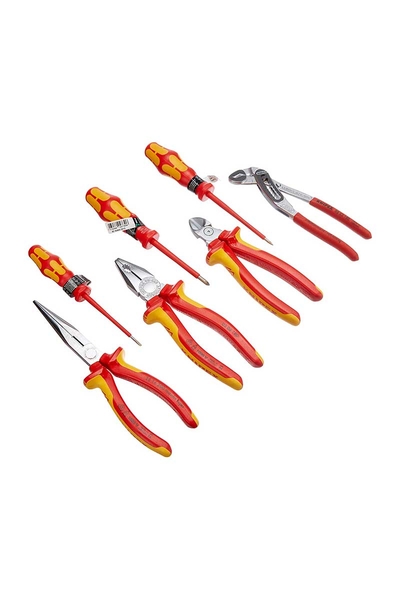 Knipex - Knipex 00 21 15 - 7 Parçalı Alet Çantası Knipex 00 21 15 - 7 Parçalı Alet Çantası - Thumbnail