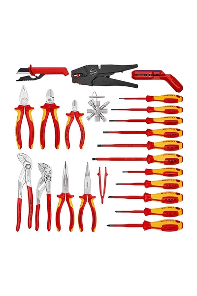Knipex - Knipex 00 21 30 - 23 Parça Elektrikçi Takım Çantası Knipex 00 21 30 - 23 Parça Elektrikçi Takım Çantası - Thumbnail