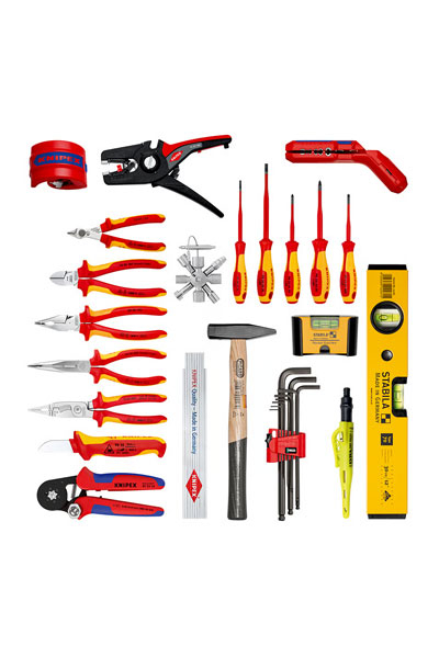 Knipex 00 21 50 E 22 Parçalı Elektrikçi Takım Çantası - Thumbnail