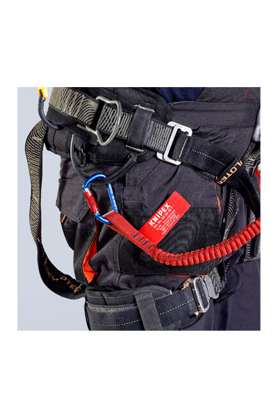 Knipex 00 50 12 TBK Sabitlenmiş Karabinalı İp - Thumbnail