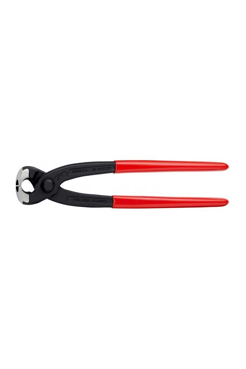  Knipex 10 99 I220 Kulaklı Kelepçe Pensesi Ve Yan Presleme Tırnağı