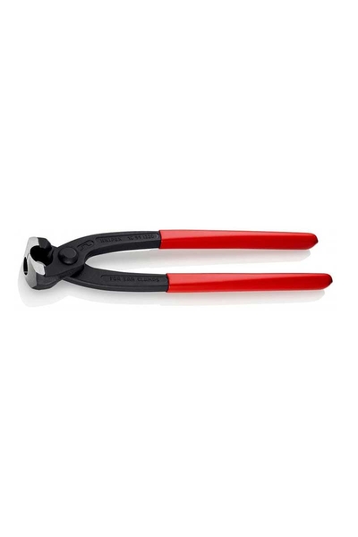 Knipex 10 99 I220 Kulaklı Kelepçe Pensesi ve Yan Presleme Tırnağı - Thumbnail