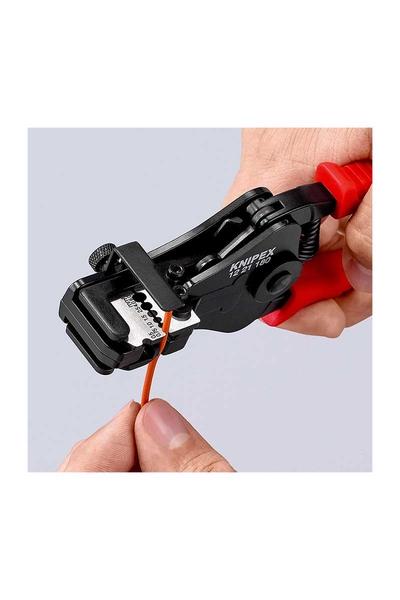 Knipex - Knipex 12 21 180 Otomatik Kablo Sıyırma Knipex 12 21 180 Otomatik Kablo Sıyırma - Thumbnail