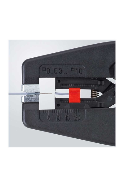 Knipex - Knipex 12 42 195 Otomatik Kablo Sıyırma Pensesi Knipex 12 42 195 Otomatik Kablo Sıyırma Pensesi - Thumbnail