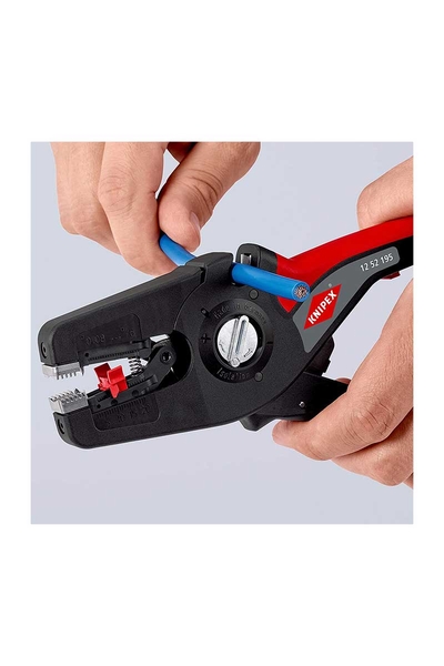 Knipex - Knipex 12 52 195 PreciStrip 16 Otomatik Kablo Sıyırma Pensesi Knipex 12 52 195 PreciStrip 16 Otomatik Kablo Sıyırma Pensesi - Thumbnail