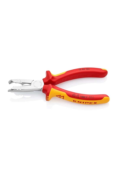 Knipex - Knipex 13 46 165 Kablo Sıyırma Pensesi Knipex 13 46 165 Kablo Sıyırma Pensesi - Thumbnail