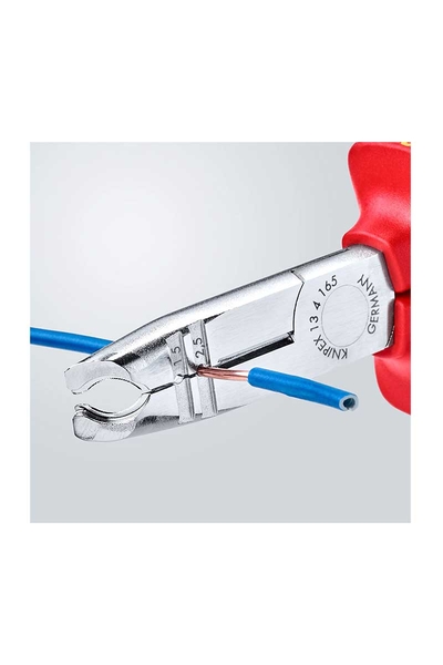 Knipex - Knipex 13 46 165 Kablo Sıyırma Pensesi Knipex 13 46 165 Kablo Sıyırma Pensesi - Thumbnail