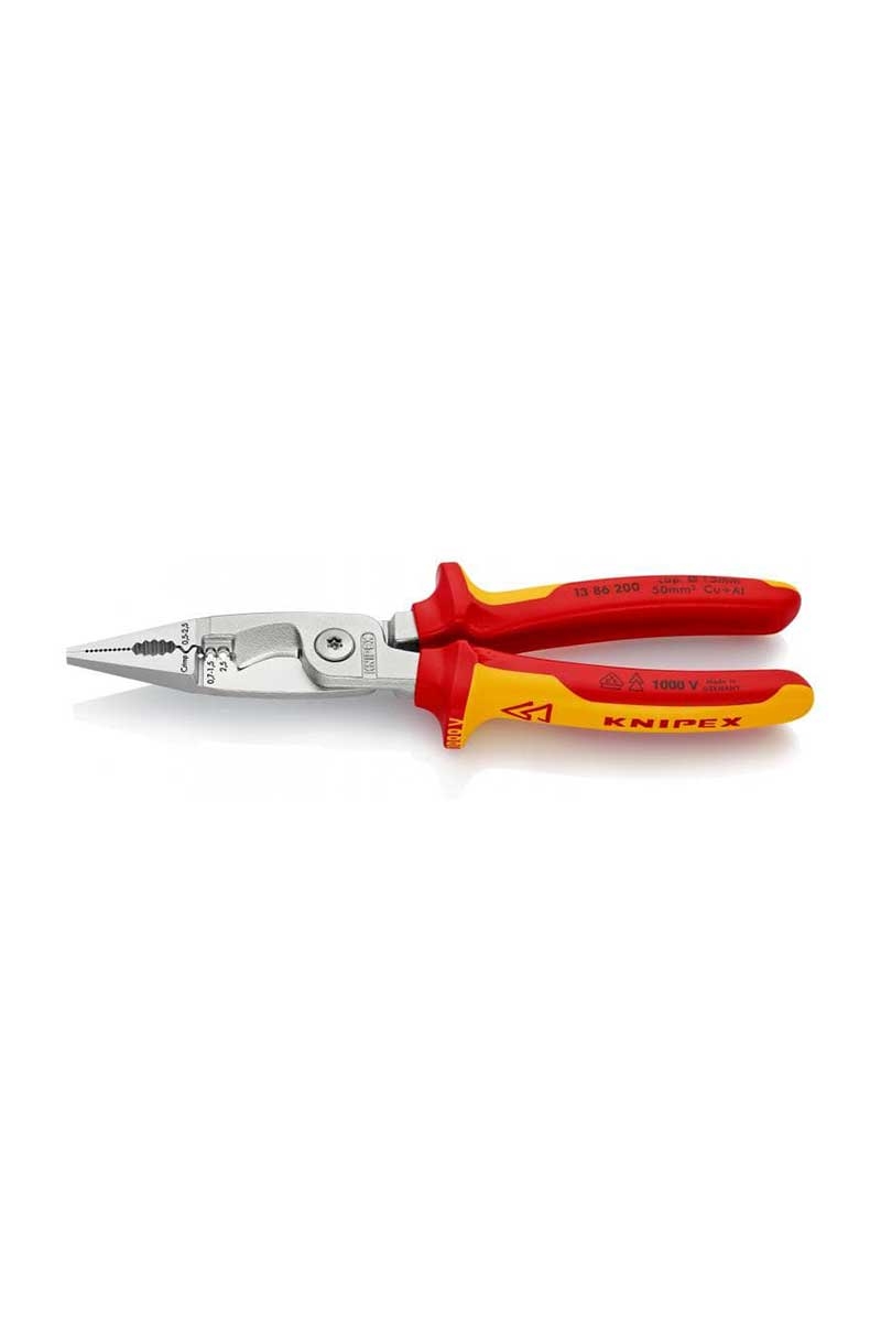  Knipex 13 86 200 Vde Kombine Elektrikçi Pensesi