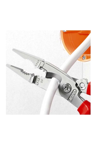 Knipex 13 86 200 VDE Kombine Elektrikçi Pensesi - Thumbnail