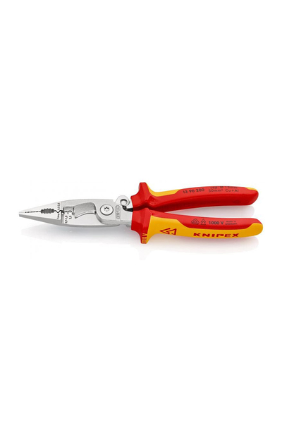 Knipex 13 96 200 VDE Yaylı Elektrikçi Pensesi - Thumbnail