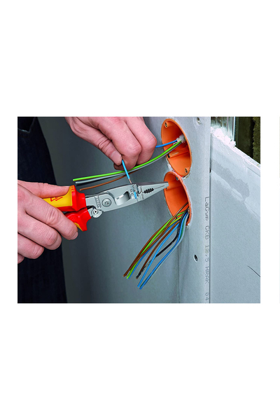 Knipex 13 96 200 VDE Yaylı Elektrikçi Pensesi - Thumbnail