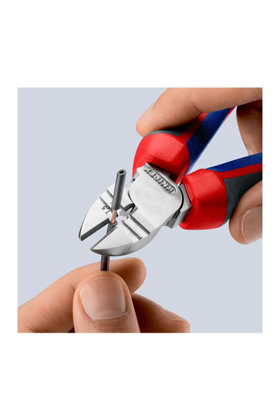 Knipex 14 25 160 Kablo Sıyırmalı Yan Keski - Thumbnail