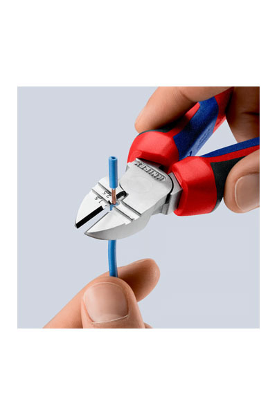 Knipex 14 25 160 Kablo Sıyırmalı Yan Keski - Thumbnail