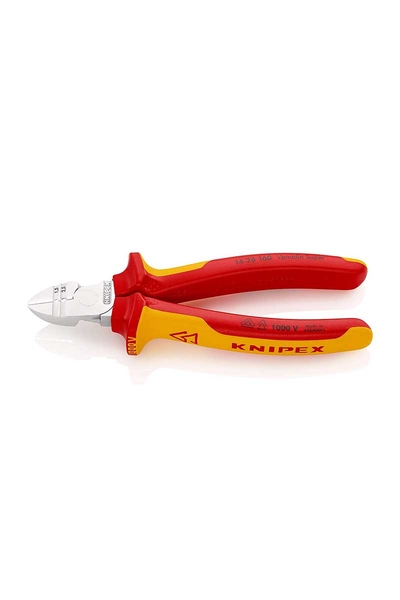 Knipex - Knipex 14 26 160 VDE Kablo Sıyırıcılı Yan Keski