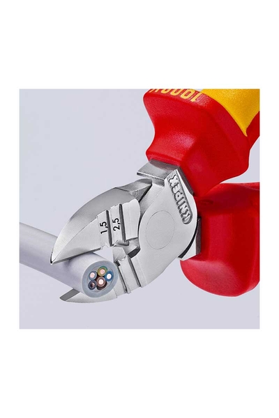 Knipex 14 26 160 VDE Kablo Sıyırıcılı Yan Keski - Thumbnail
