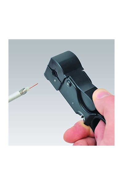 Knipex 16 60 05 SB COAX Kablo Sıyırma Aleti - Thumbnail