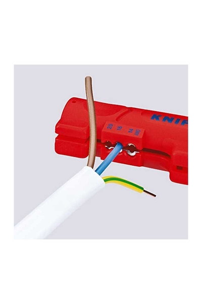 Knipex 16 64 125 Yassı Kablo Sıyırma Aleti - Thumbnail