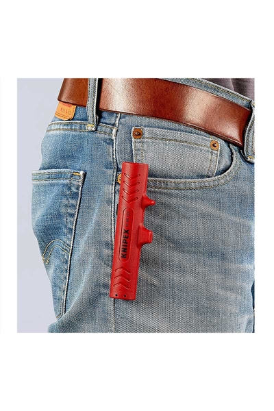 Knipex 16 80 125 SB 125mm Universal Kablo Sıyırma Aleti - Thumbnail