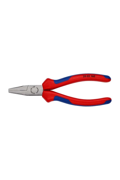 Knipex 20 02 160 İzoleli Yassı Ağız Kargaburun - Thumbnail