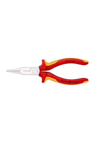 Knipex 25 06 160 1000 V Yalıtımlı Uzun Kargaburun Fiyatları