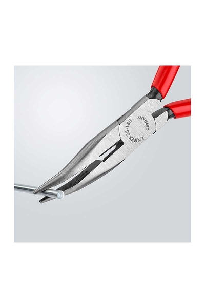 Knipex 25 21 160 Eğri Ağız Kargaburun - Thumbnail