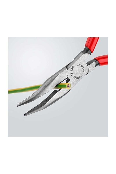 Knipex 25 21 160 Eğri Ağız Kargaburun - Thumbnail