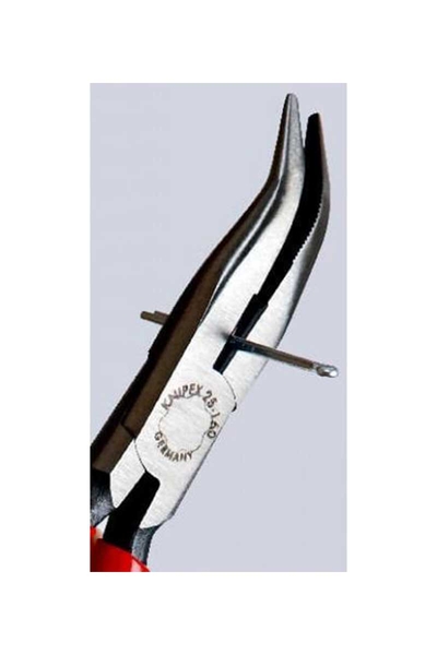 Knipex 25 21 160 Eğri Ağız Kargaburun - Thumbnail