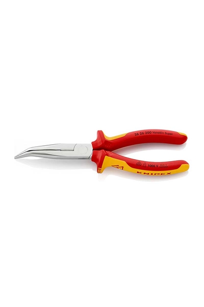 Knipex - Knipex 26 26 200 VDE Eğri Ağız Kargaburun