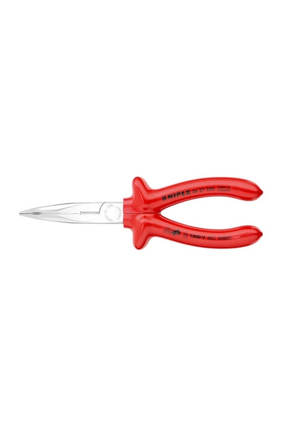 Knipex 26 27 200 VDE Eğri Ağız Kargaburun - Thumbnail