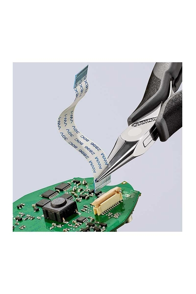 Knipex 35 22 115 ESD Elektronikçi Kargaburun - Thumbnail