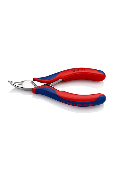 Knipex - Knipex 35 42 115 Elektronikçi Eğri Kargaburun
