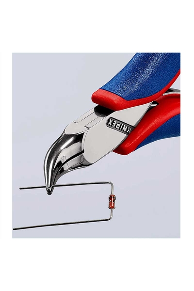 Knipex 35 42 115 Elektronikçi Eğri Kargaburun - Thumbnail