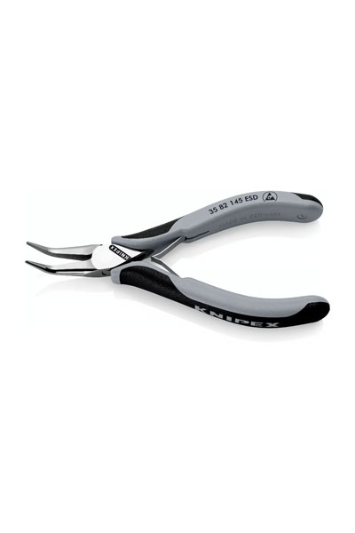 Knipex 35 82 145 ESD Mafsallı Elektronikçi Kargaburun - Thumbnail