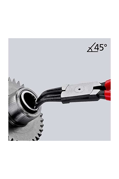 Knipex 44 31 J22 - 45 Derece Eğri İç Segman Pensi - Thumbnail
