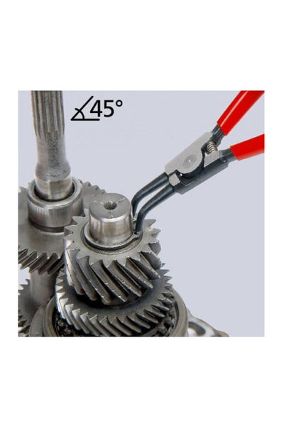 Knipex - Knipex 46 31 A22 Eğri 45 Derece Dış Segman Pensi Knipex 46 31 A22 Eğri 45 Derece Dış Segman Pensi - Thumbnail