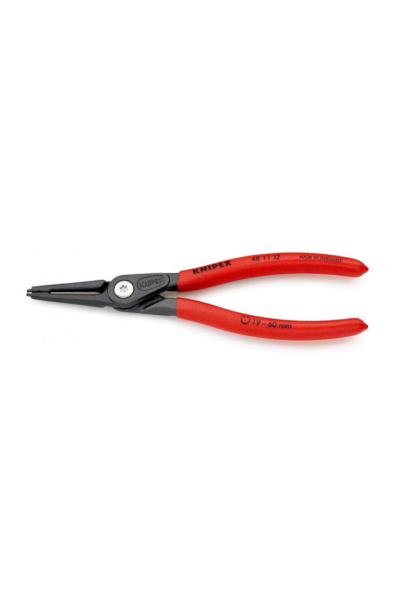  Knipex 48 11 J2 Ağır Hizmet Düz İç Segman Pensi