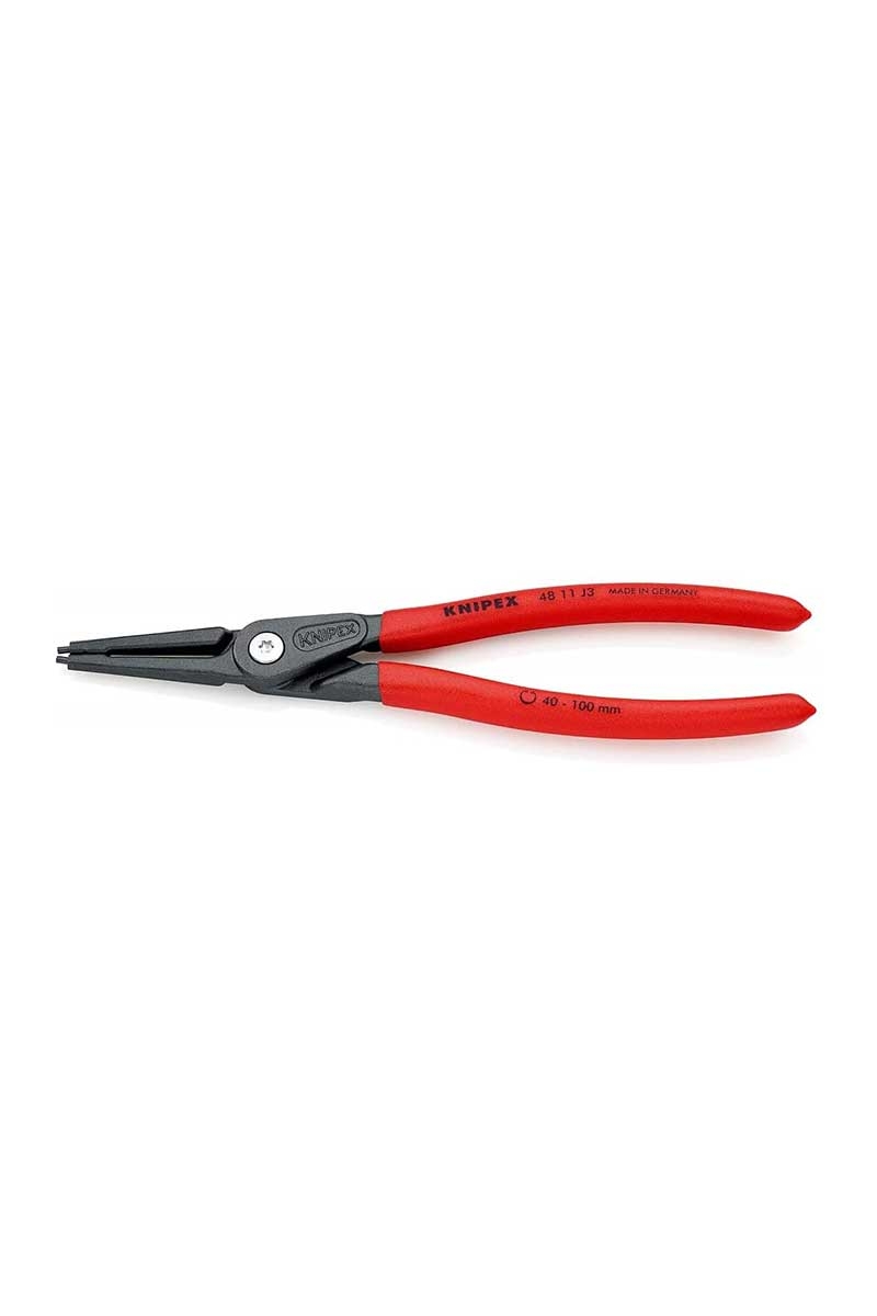  Knipex 48 11 J3 Ağır Hizmet Düz İç Segman Pensi