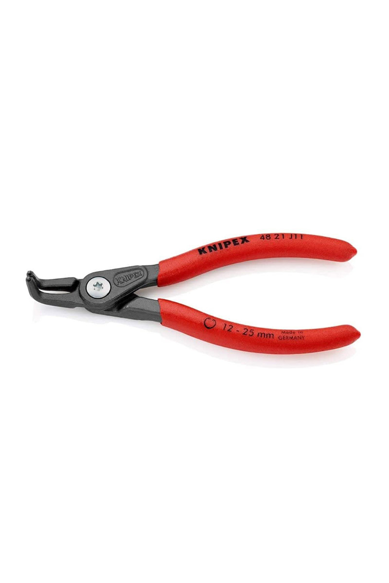  Knipex 48 21 J11 Ağır Hizmet Eğri İç Segman Pensi