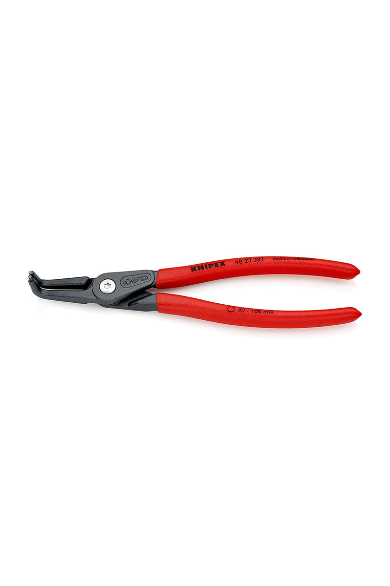  Knipex 48 21 J31 Ağır Hizmet Eğri İç Segman Pensi