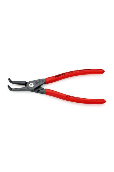 Knipex 48 21 J31 Ağır Hizmet Eğri İç Segman Pensi - Thumbnail