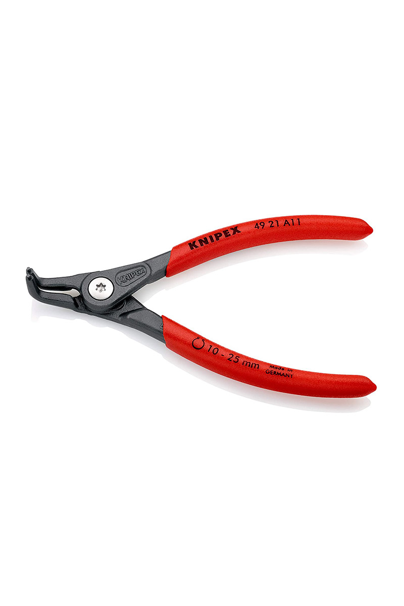  Knipex 49 21 A11 Ağır Hizmet Eğri Dış Segman Pensi