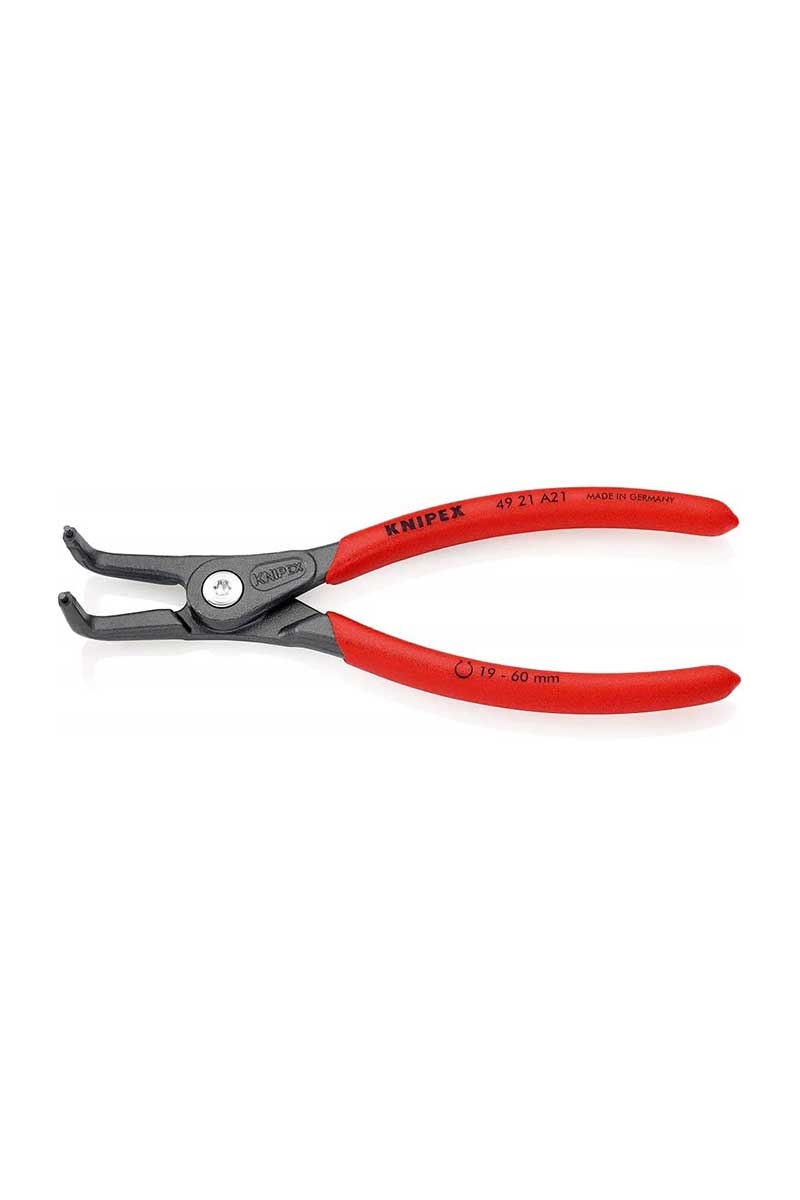  Knipex 49 21 A21 Ağır Hizmet Eğri Dış Segman Pensi