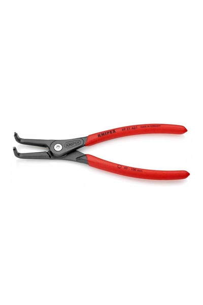 Knipex - Knipex 49 21 A31 Ağır Hizmet Eğri Dış Segman Pensi Knipex - Knipex 49 21 A31 Ağır Hizmet Eğri Dış Segman Pensi
